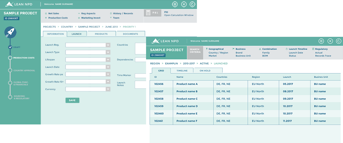 Lean Launch Planning Software